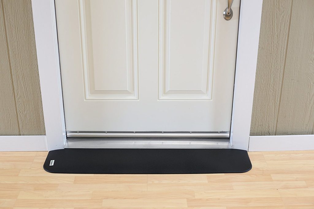 Wheelchair threshold ramp rubber by SafePath Products